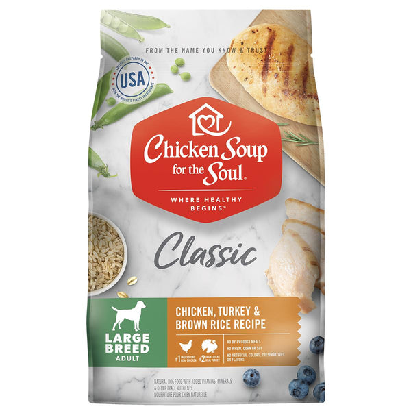 Chicken Soup for the Soul Large Breed Adult Chicken/Turkey Dry Dog Food