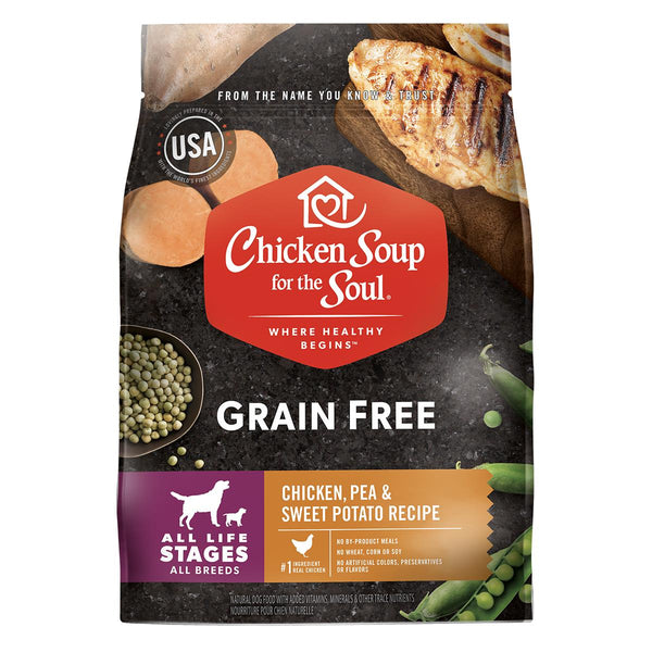 Chicken Soup for the Soul Grain Free All Life Stages Chicken Dry Dog Food