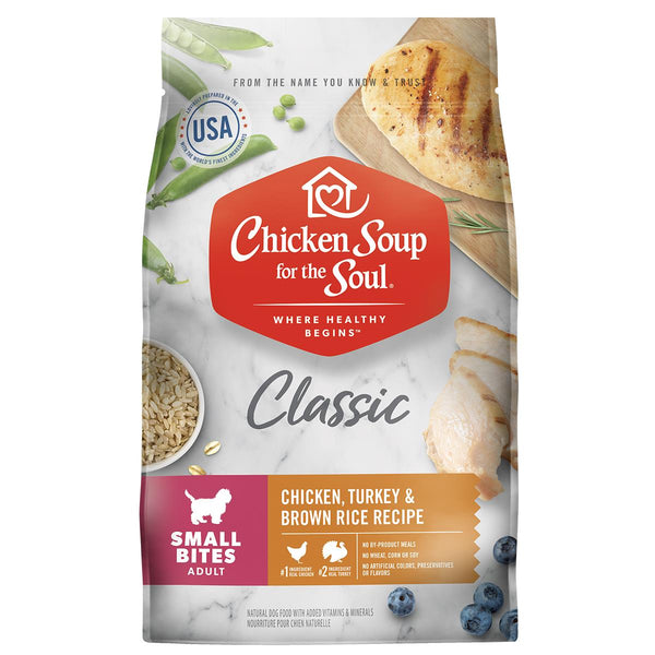 Chicken Soup for the Soul Small Bites Chicken/Turkey Dry Dog Food