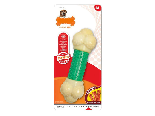 Nylabone Power Chew Double Action Durable Dog Toy Medium