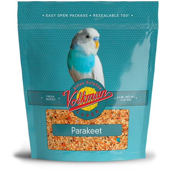 Volkman Seed Avian Science Super Parakeet Bird Treat 4lb