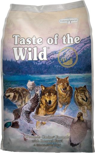 Taste of the Wild Wetlands Canine Roasted Wild Fowl Dog 5 lb