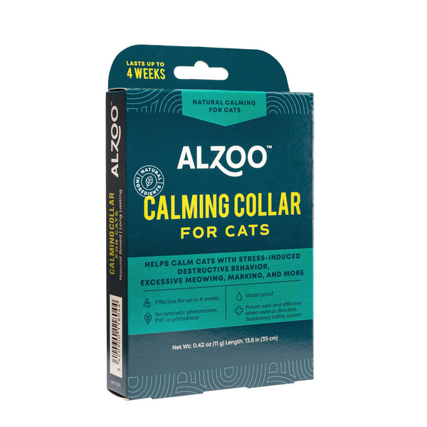 Alzoo All Natural Calming Collar Cat 13.8"