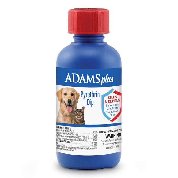 Adams Plus Pyrethrin Dip 4oz